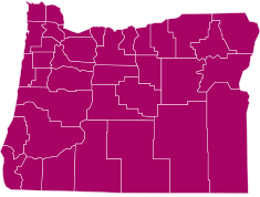 Oregon Affinity map